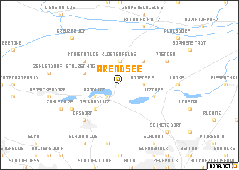 map of Arendsee