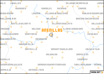 map of Arenillas