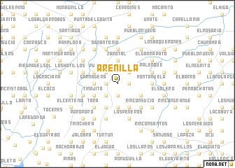 map of Arenilla