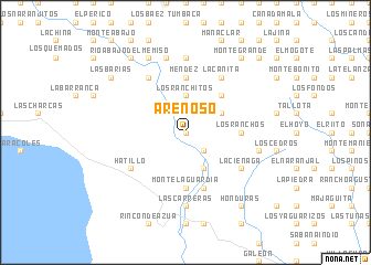 map of Arenoso