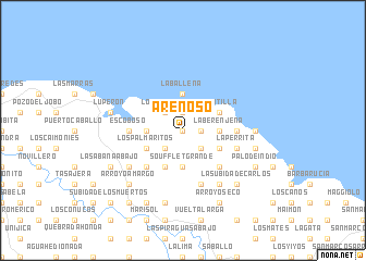 map of Arenoso