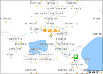 map of Arenoso