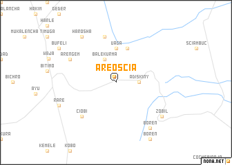 map of Areoscia