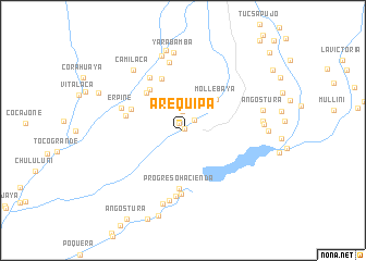 map of Arequipa