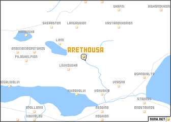 map of Aréthousa