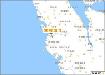 map of Arevalo