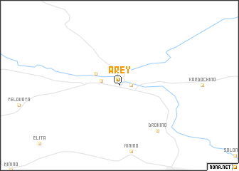 map of Arey