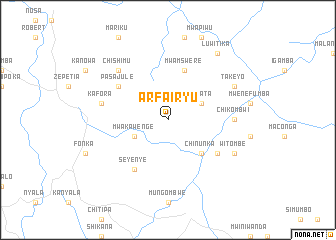 map of Arfairyu