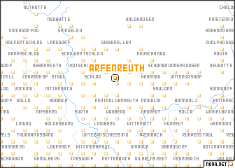 map of Arfenreuth