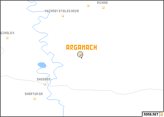 map of Argamach