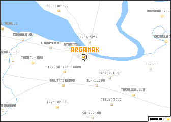 map of Argamak