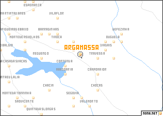 map of Argamassa