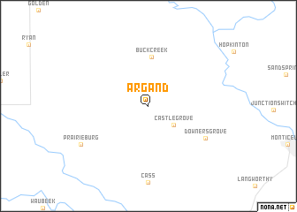 map of Argand