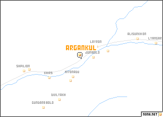 map of Argankul