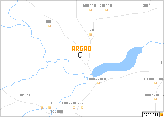 map of Argao