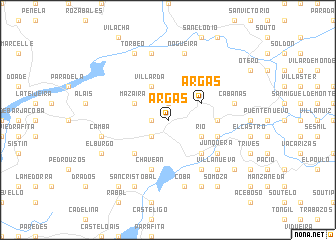 map of Argas