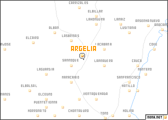 map of Argelia