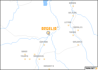 map of Argelia