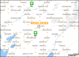 map of Argelsried