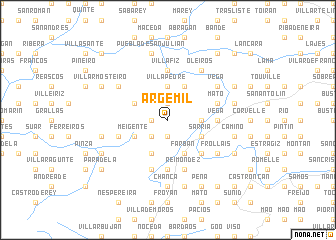 map of Argemil