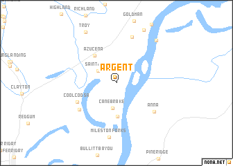 map of Argent