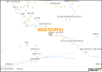 map of Argenzipfel