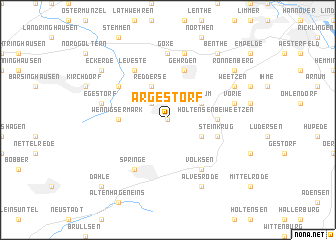 map of Argestorf