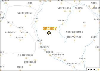 map of Arghāy