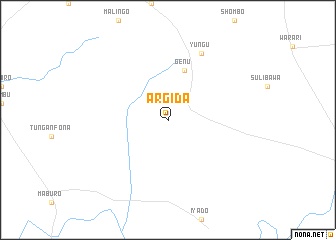 map of Argida