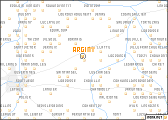 map of Arginy