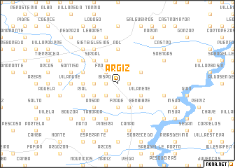 map of Argiz