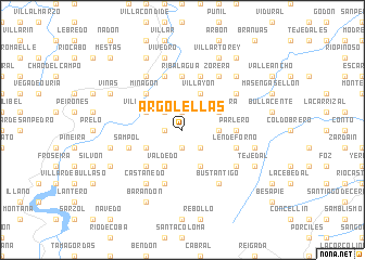 map of Argolellas