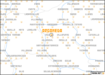 map of Argomeda