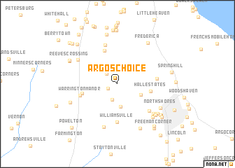 map of Argos Choice