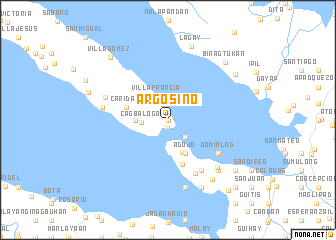 map of Argosino