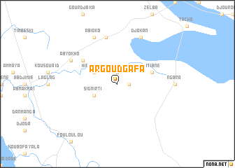 map of Argoudgafa