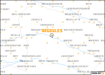 map of Argoules