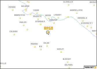 map of Argo