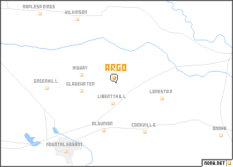 map of Argo