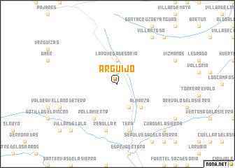 map of Arguijo