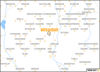 map of Arguioun