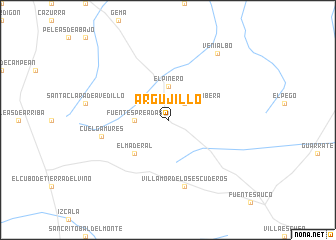 map of Argujillo