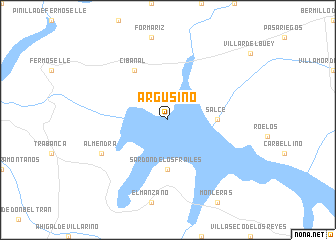 map of Argusino