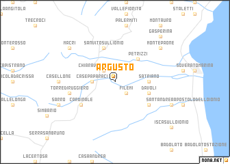 map of Argusto