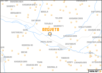 map of Argveta