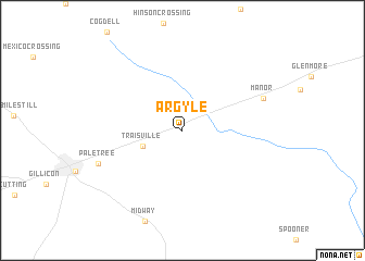 map of Argyle