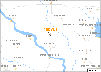 map of Argyle