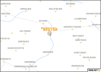 map of Argysh