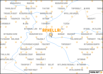 map of Arhellaï
