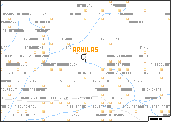 map of Arhilas